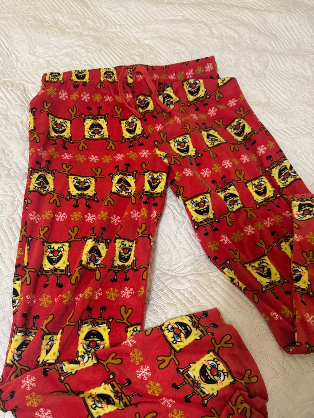 SpongeBob pajama pants Medium